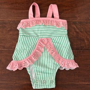 Shrimp and Grits Kids Serendipity swimsuit 6M